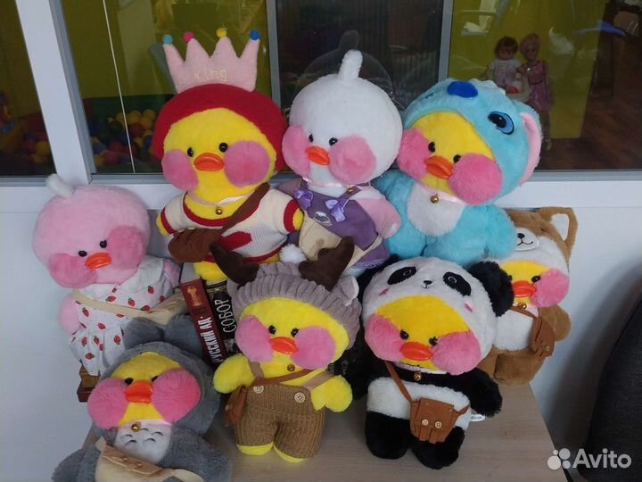 Бронь Мягкая игрушка уточка Лалафанфан коллекция