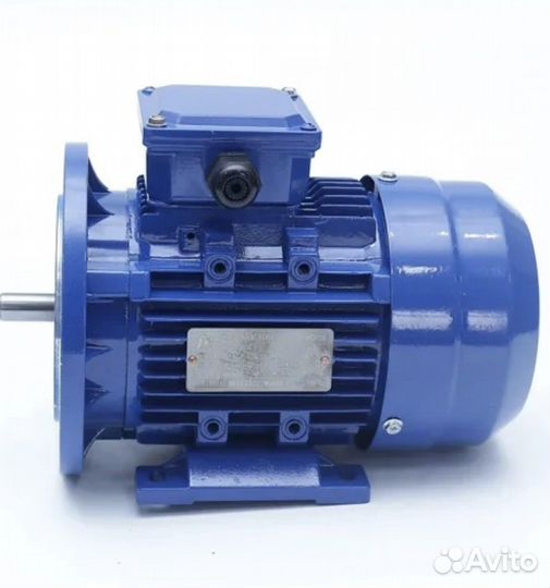 Асинхронный трехфазный двигатель 0.75 кВт (MS 80M2-0.75кВт-4 (B35)