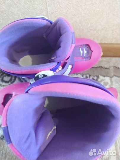 Роликовые коньки детские раздвижные