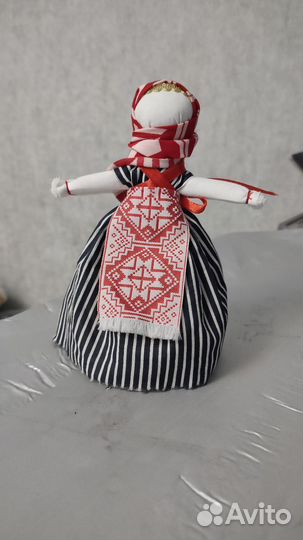 Текстильная кукла с народном стиле