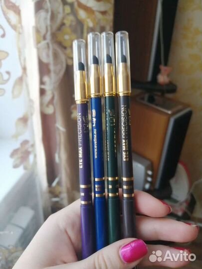 Карандаш для глаз, карандаш и тушь для бровей