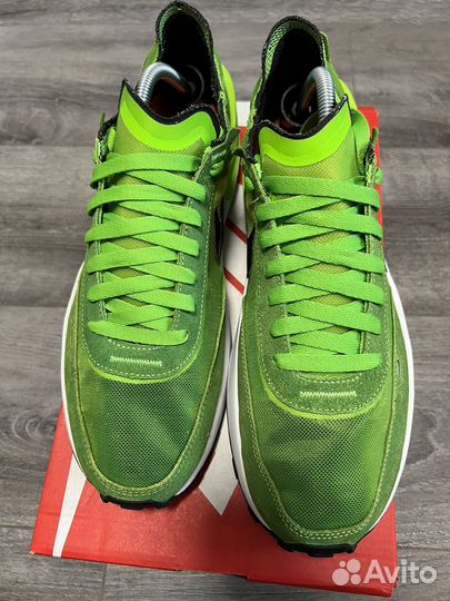 Nike waffle one electric green