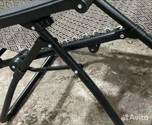 Шезлонг 2шт усиленный