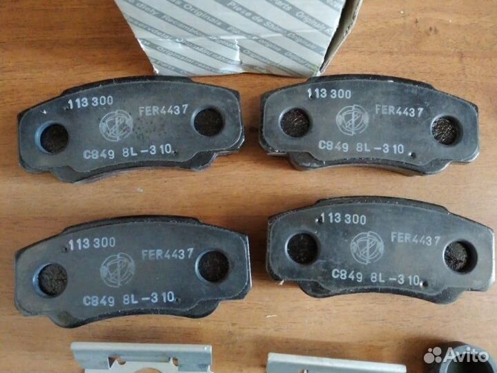 Колодки дисковые задние Fiat Ducato (Russia) 1996