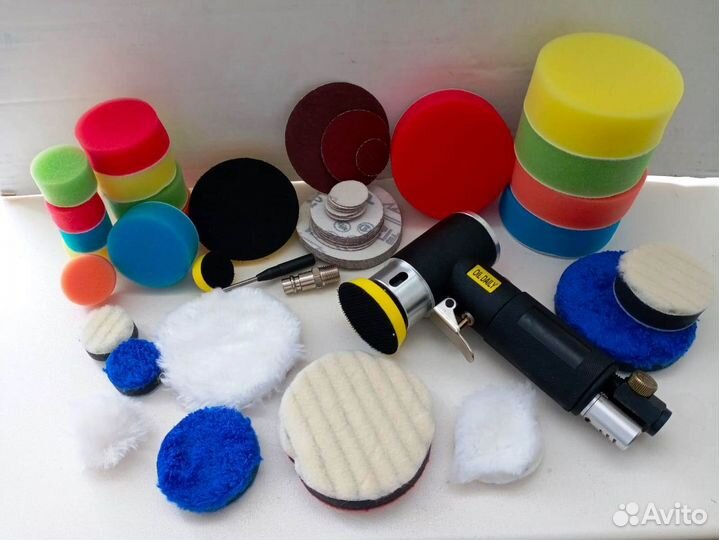 Шлифмашинка пневматиеская mini комплект