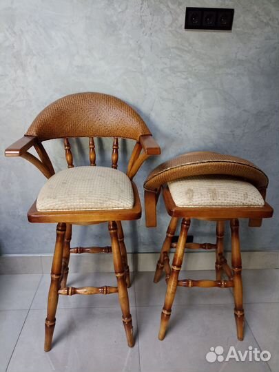 Барный дизайнерский стул