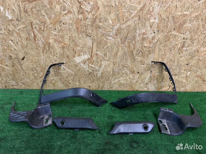 Dodge RAM 2019- накладки заднего бампера