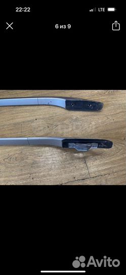 Рейлинги на крышу toyota avensis azt250