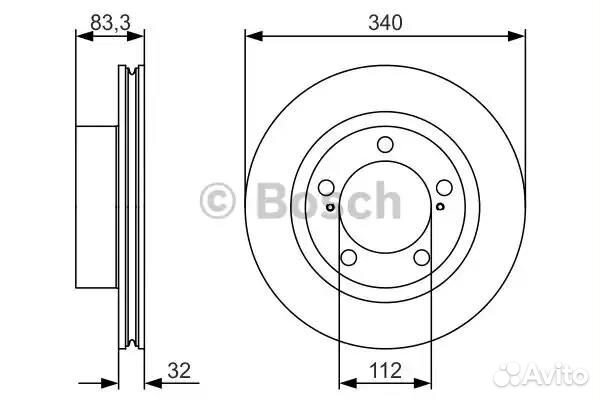 Диск тормозной