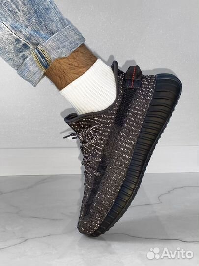 Кроссовки yeezy boost 350 V2 Static Black c 37-45