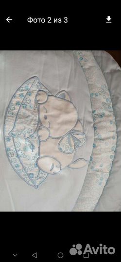 Бортики в кроватку