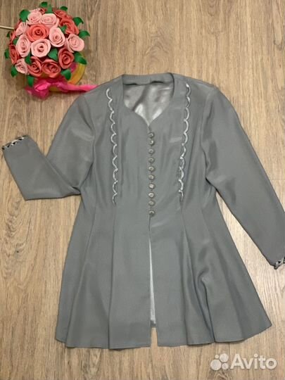 Пиджаки нарядные, легкий пижак-туника