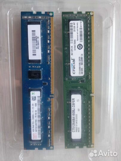 Оперативная память ddr3 4 gb