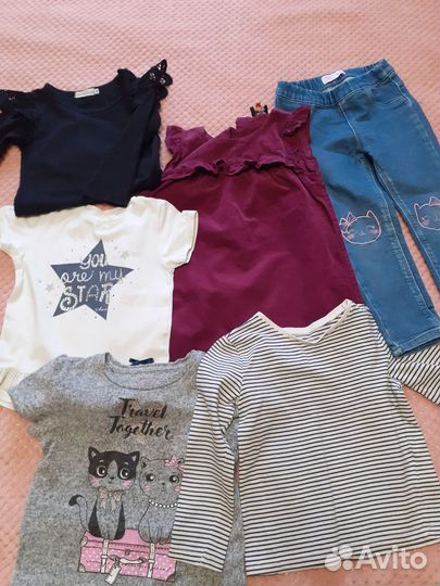 Детские вещи пакетом для девочек 86