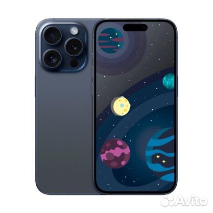 Новый iPhone 15 Pro 256 Blue Titanium