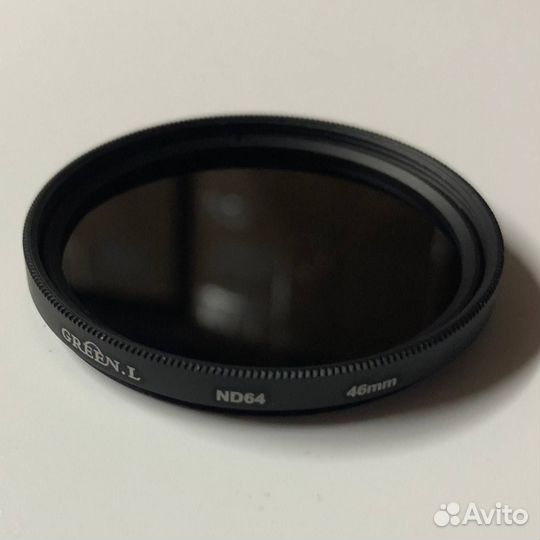Светофильтр Green-L ND64 - 46mm