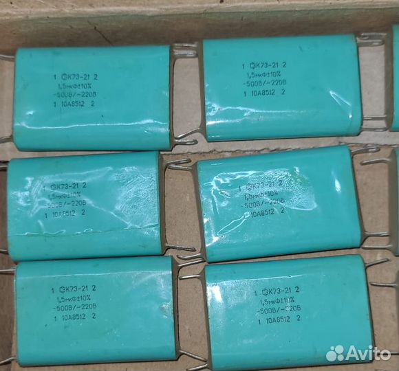 Конденсаторы К73-21 пр-во СССР