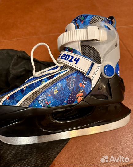 Коньки детские раздвижные 34 37 размер