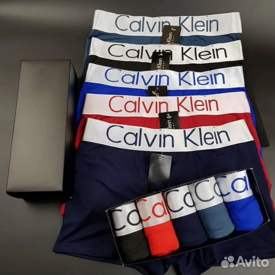 Мужские боксеры calvin klein трусы