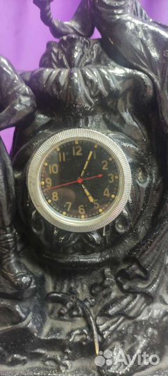 Часы Хозяйка медной горы. Литьё