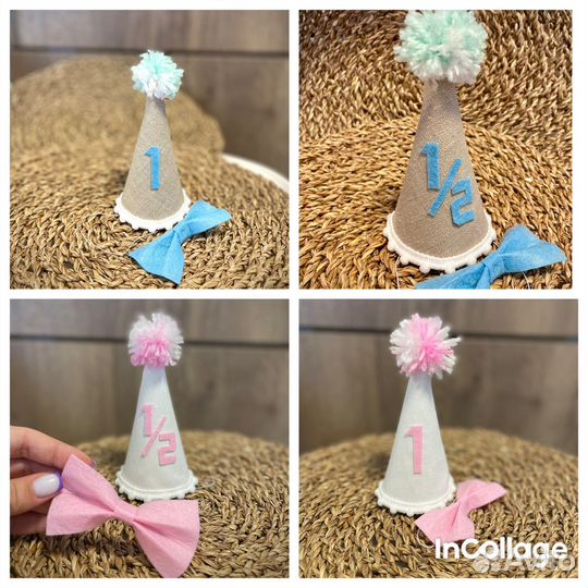 Колпачок на пол года, на день рождения