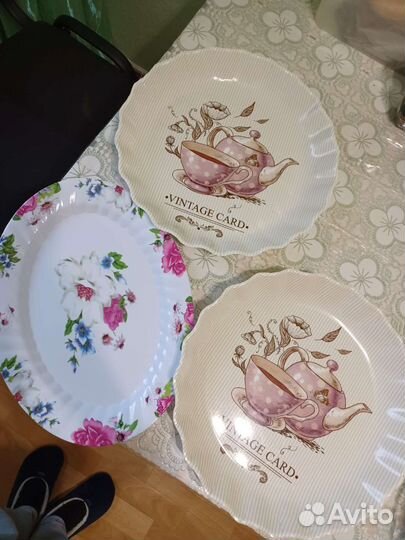 Подносы набор пластиковые