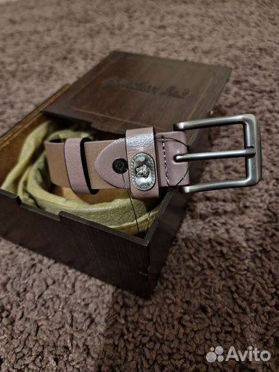 Кожаный ремень женский Versace