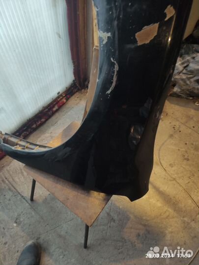 Крыло переднее левое toyota camry 55