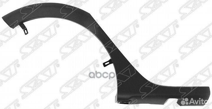 Расширитель заднего крыла renault sandero stepw
