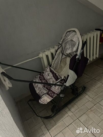 Коляска санки