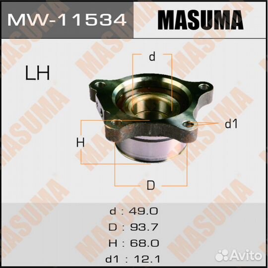 Ступичный узел Masuma land Cruiser, LX570 зад