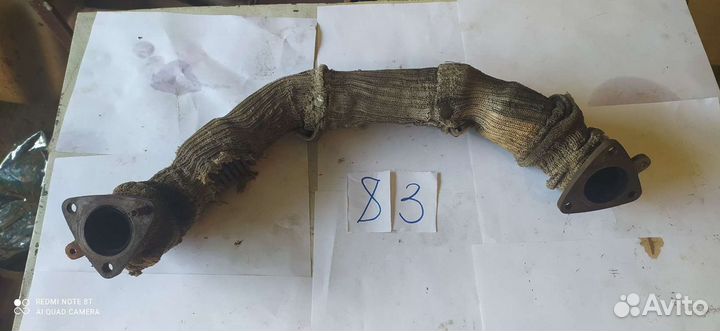 Перепускная труба глушителя 2.7 D3