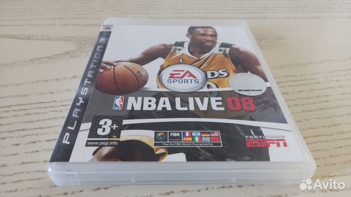 NBA Live 08 (анг.яз) PS3