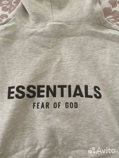 Худи fear of god essentials оригинал