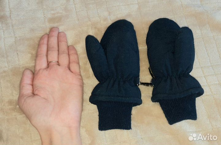 Варежки зимние детские от 1 года
