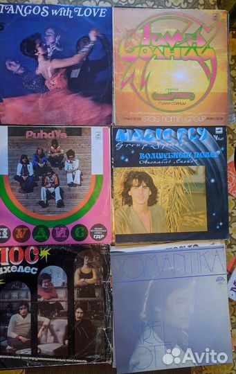Виниловые пластинки СССР (52 шт.)