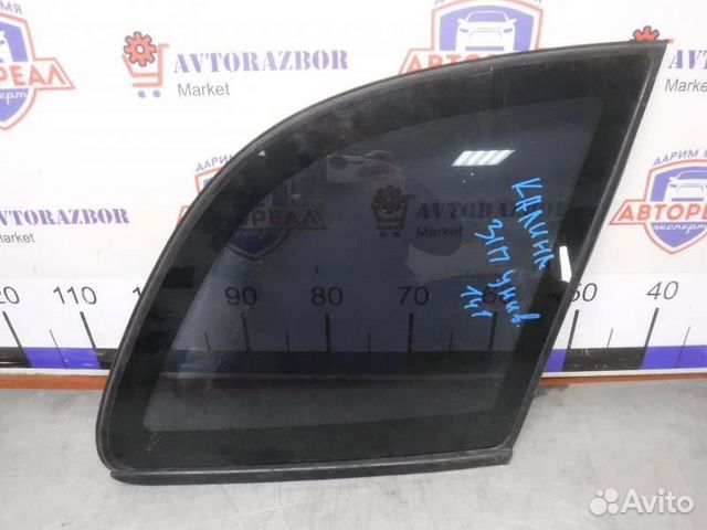 Стекло боковое заднее правое Лада Калина 11183