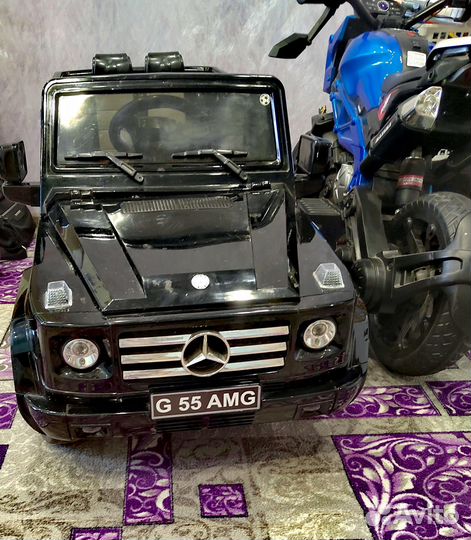 Детский электромобиль mercedes бу