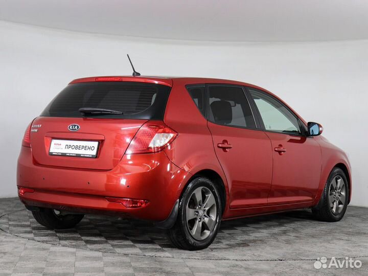 Kia Ceed 1.6 МТ, 2011, 109 750 км