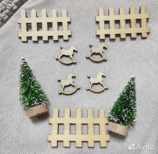 Набор миниатюр для ватных игрушек