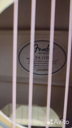 Гитара fender fa-115