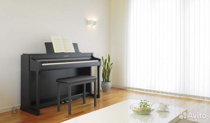Цифровое пианино Kawai + Наушники + Банкетка