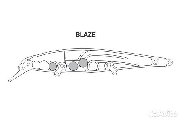 Воблер LureMax blaze 75SP MR-078 6 г., нейтральный