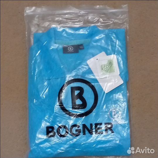 Bogner новая футболка поло