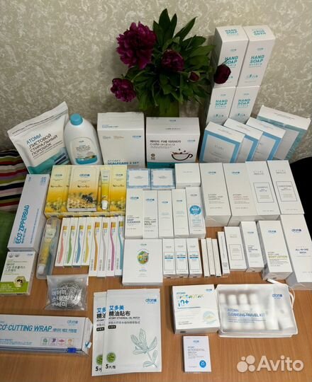 Шампуни, бальзамы, пасты и прочее Атоми