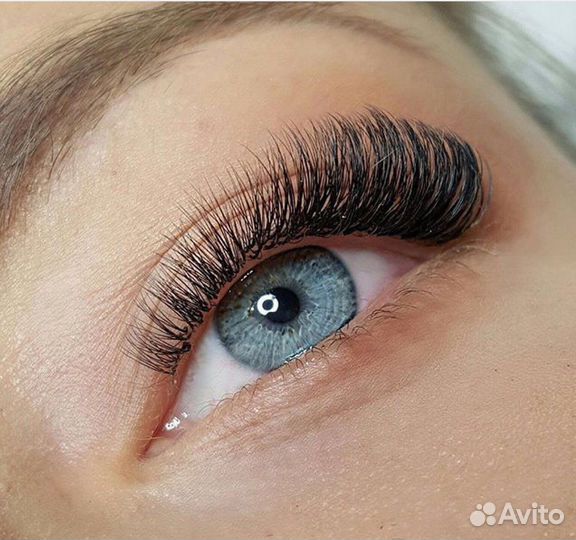 Наращивание ресниц модель
