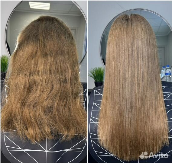 Кератиновое выпрямление волос, ботокс