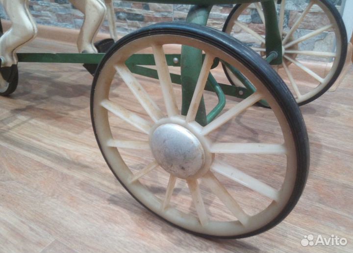 Педальная лошадка раритет