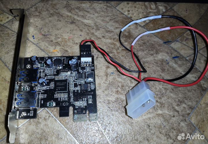 USB3.0 контроллер PCI-E Nec 2-port