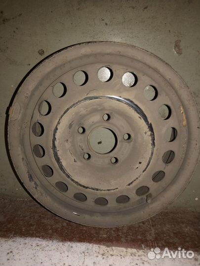 Диски штампованные r15 5 шт opel vectra